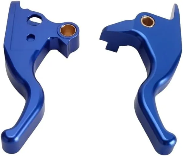 SXLURFEB Brake and Clutch Levers RRBARTGTE-BLUE for Harley-Davidson Softail