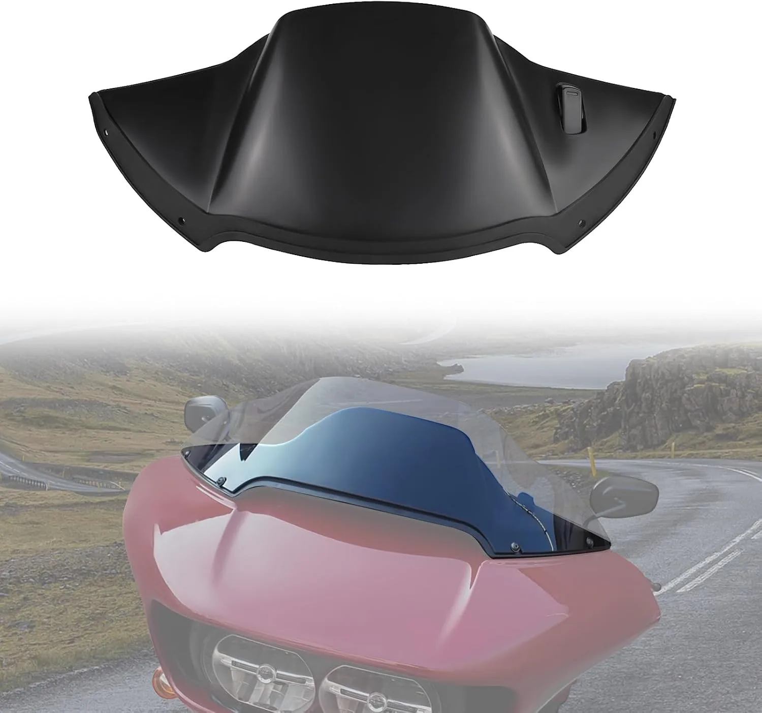 LUXEMOTO LX0243 Front Air Duct Fairing Cover for Harley-Davidson Road Glide 2015+