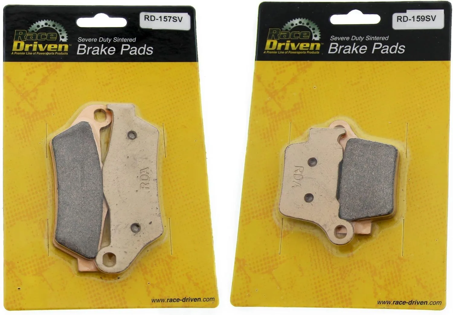 Race-Driven 807207 KTM 250 SX-F Front & Rear Sintered Brake Pads image 2