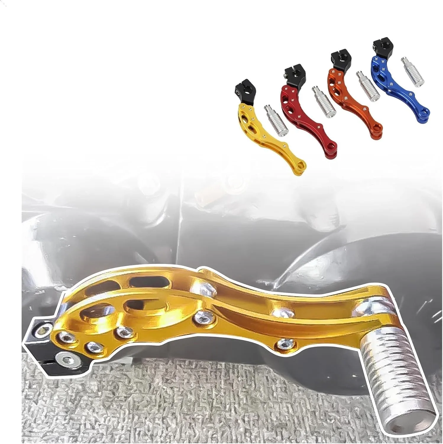 Generic BZZ08QF00FIXSY Motorcycle Kick Start Lever image 3