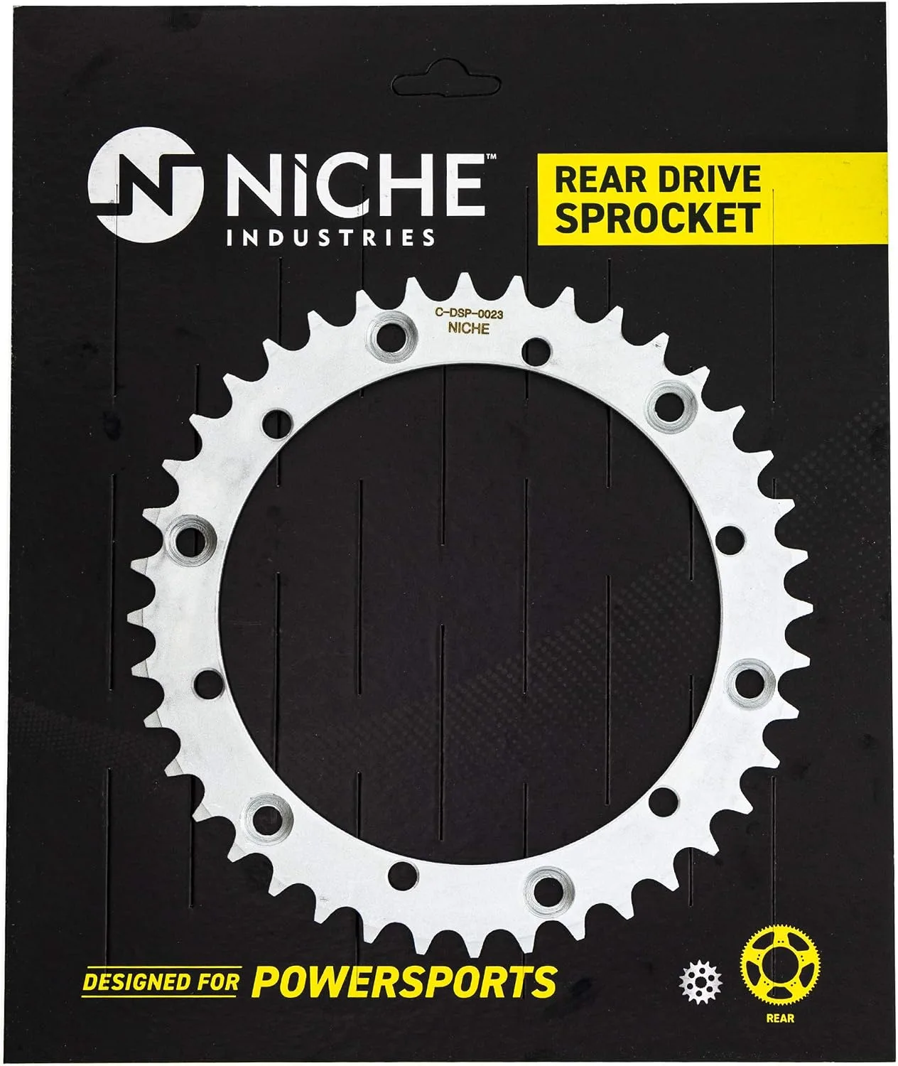 NICHE Yamaha Warrior 350 Drive Sprocket Chain Combo MK1004778 image 4
