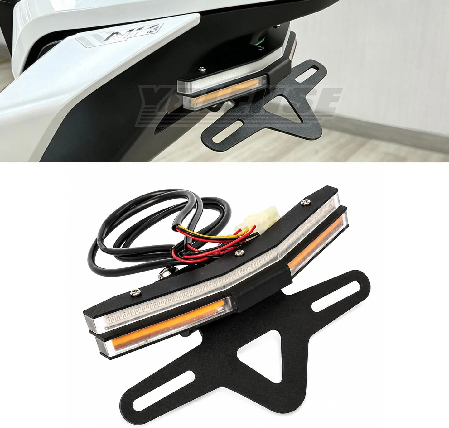 Generic ALCPJ019 Rear Fender Eliminator for CFMOTO 675SS, 675SR-R, 675NK & 500SR
