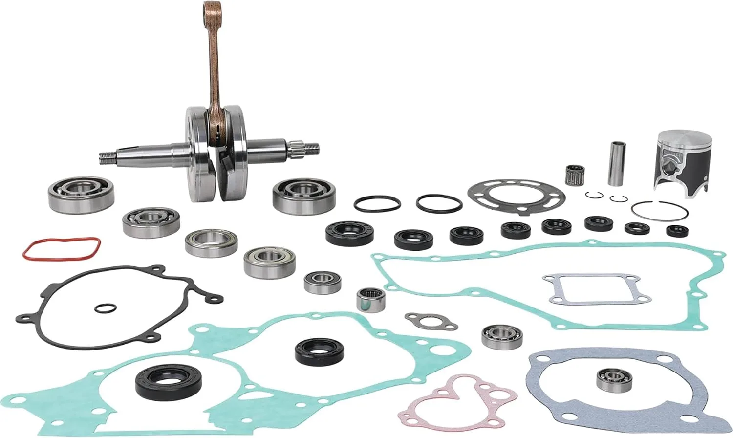 All Balls WR101-018 Complete Engine Rebuild Kit for Honda CR 85R/85RB 2005-2007