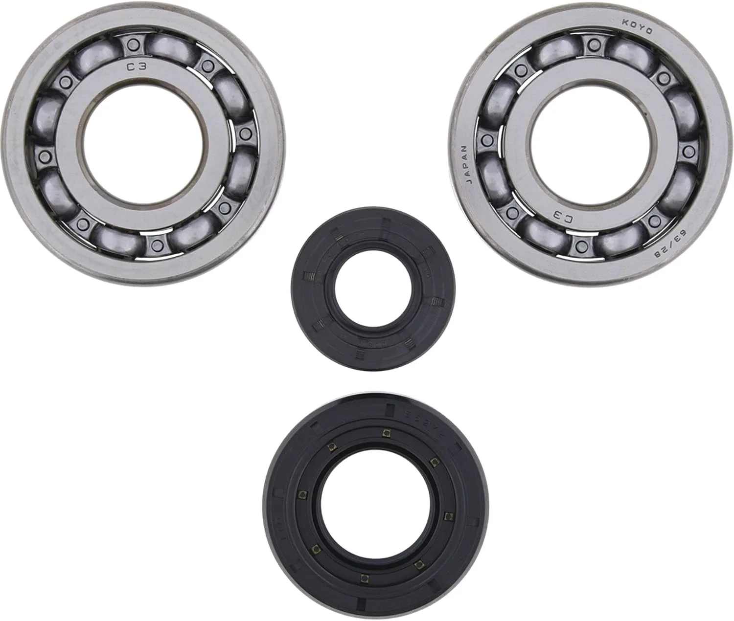 All Balls Racing 24-1029 Crankshaft Bearing and Seal Kit for Yamaha YZ250/YZ250X image 3