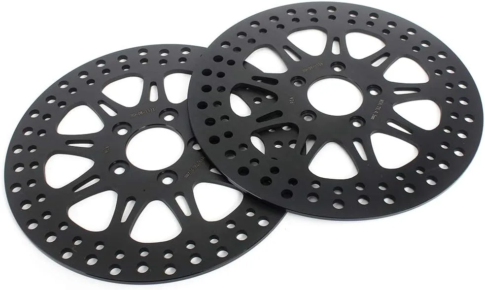TOFR Harley Touring Front & Rear Brake Rotor Set DHD1526A1521A-BLA@#2024