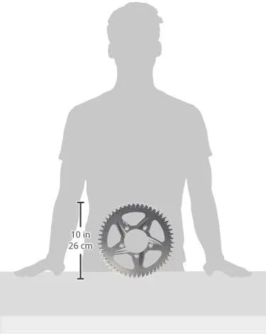 Vortex 528-52 52-Tooth Silver Rear Sprocket image 2