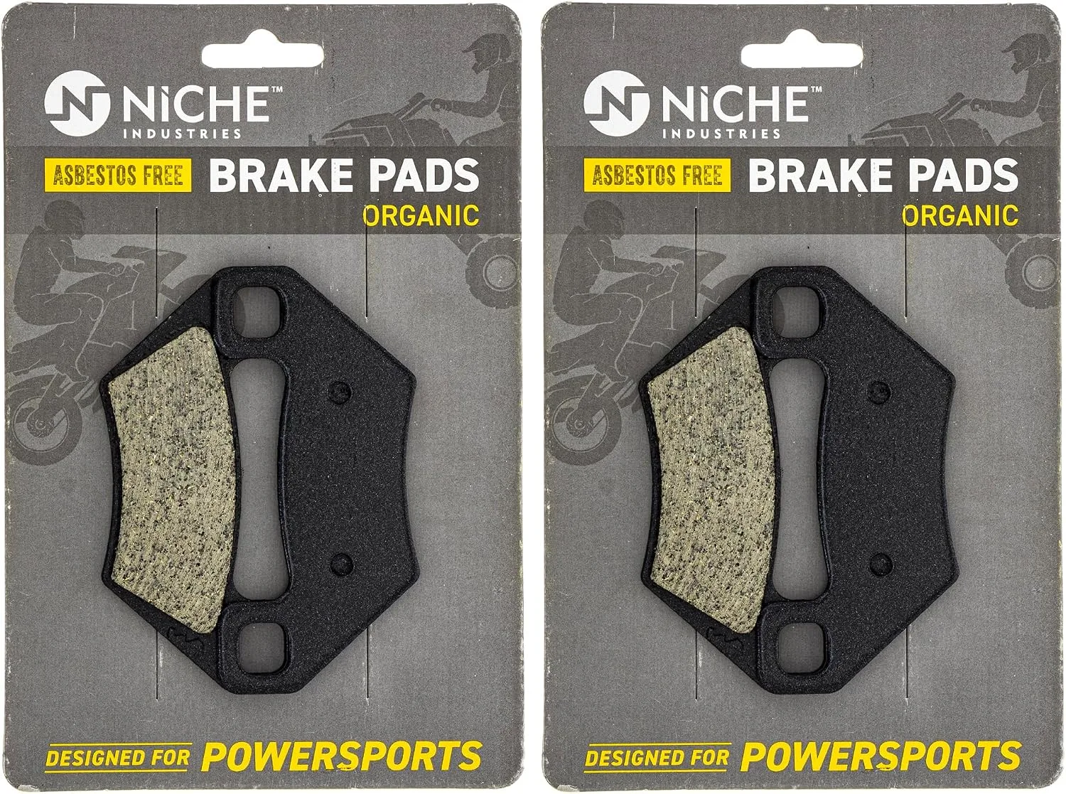 NICHE Front Brake Pad Set MK1002433 for Arctic Cat Wildcat image 4