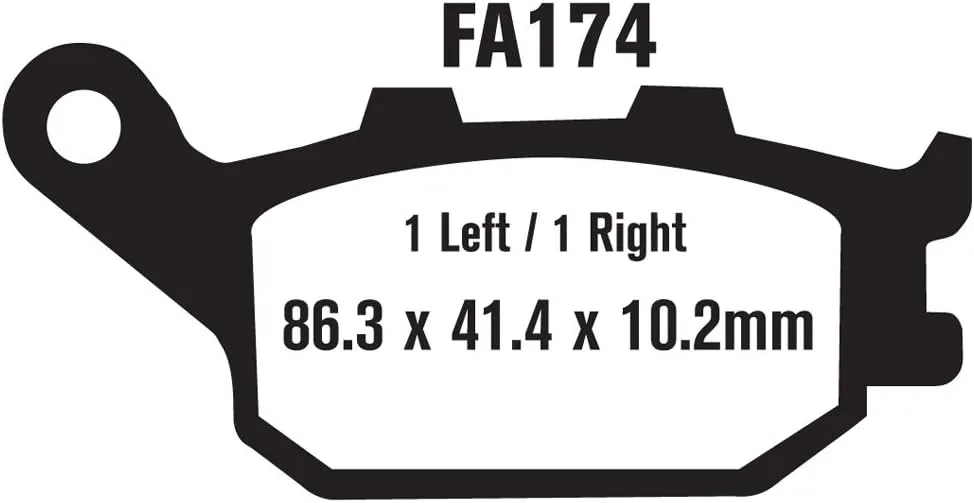 EBC EBPCK1008 Double-H Sintered Brake Pad Kit image 3