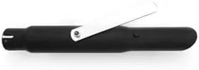 4into1 SMFB-01 16-Inch Flat Black Slash-Cut Shorty Muffler image 2