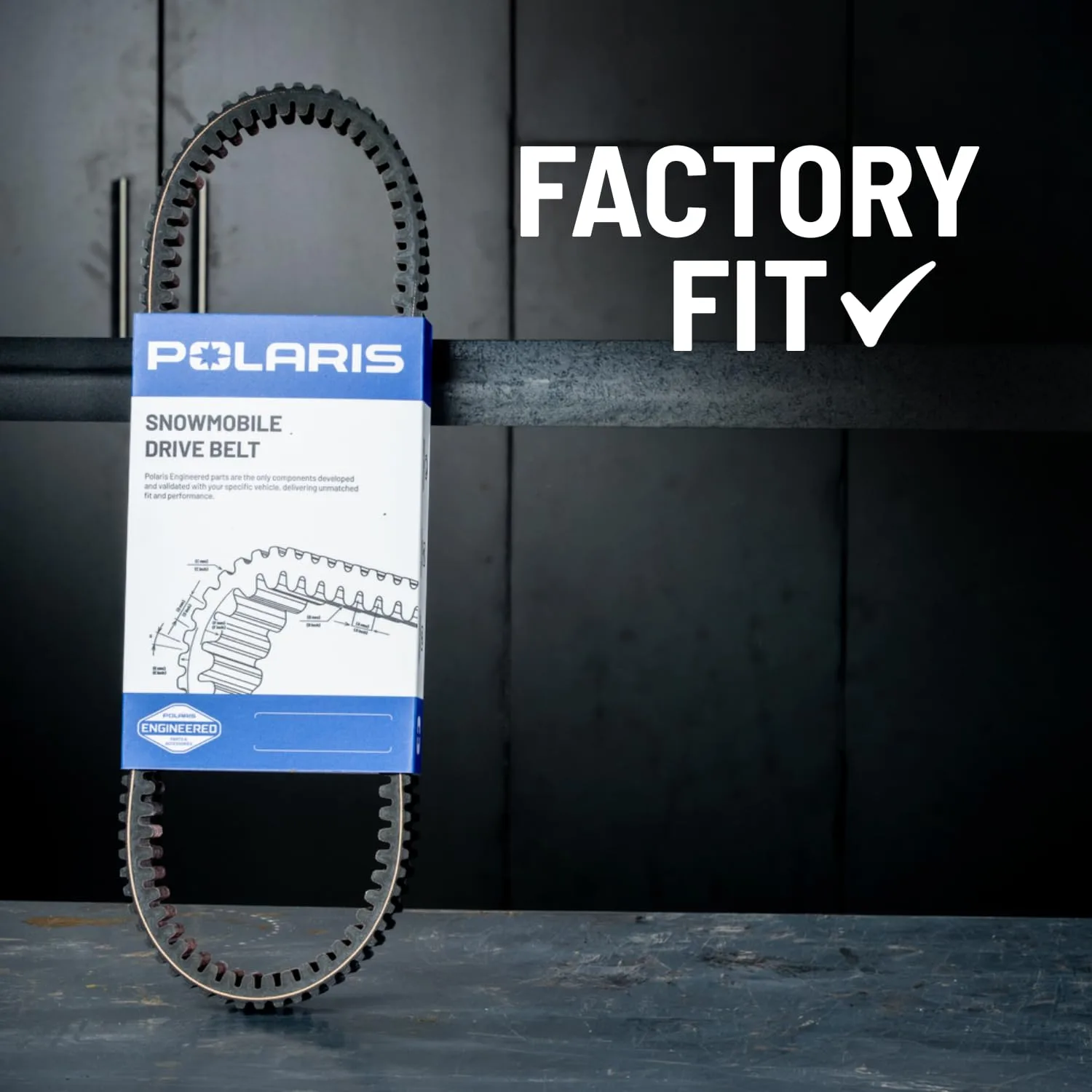 Polaris Performance Drive Belt, for Snowmobile Models, OEM - 3211122 image 4