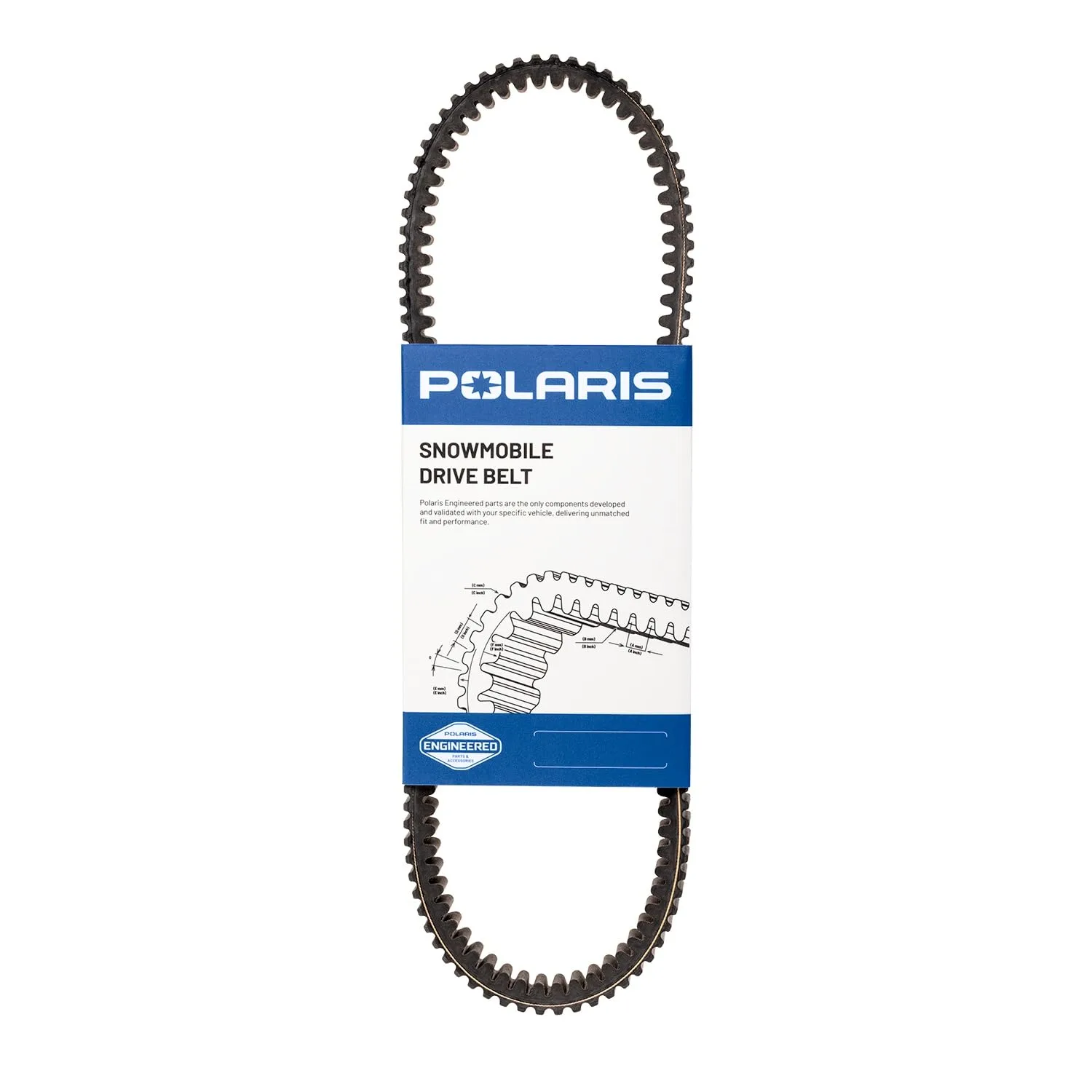 Polaris Performance Drive Belt, for Snowmobile Models, OEM - 3211122