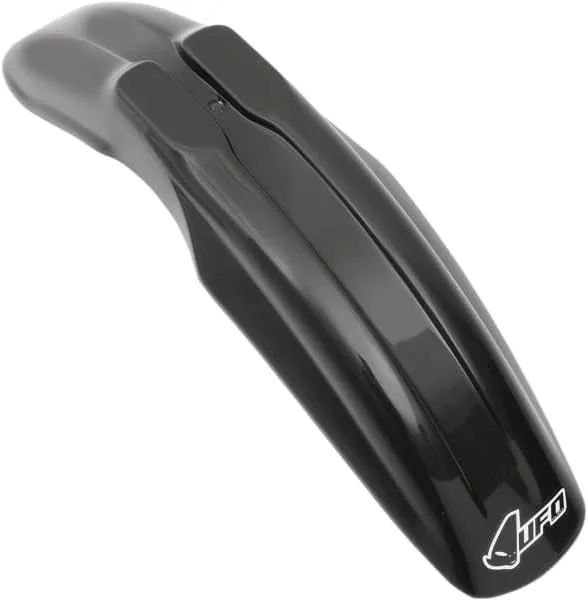 UFO Plastics Universal Motorcycle Front Fender PA01027#001 - Black
