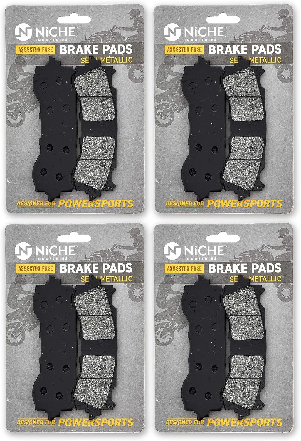 NICHE Front Brake Pad Set 519-KPA2511D for Honda Goldwing