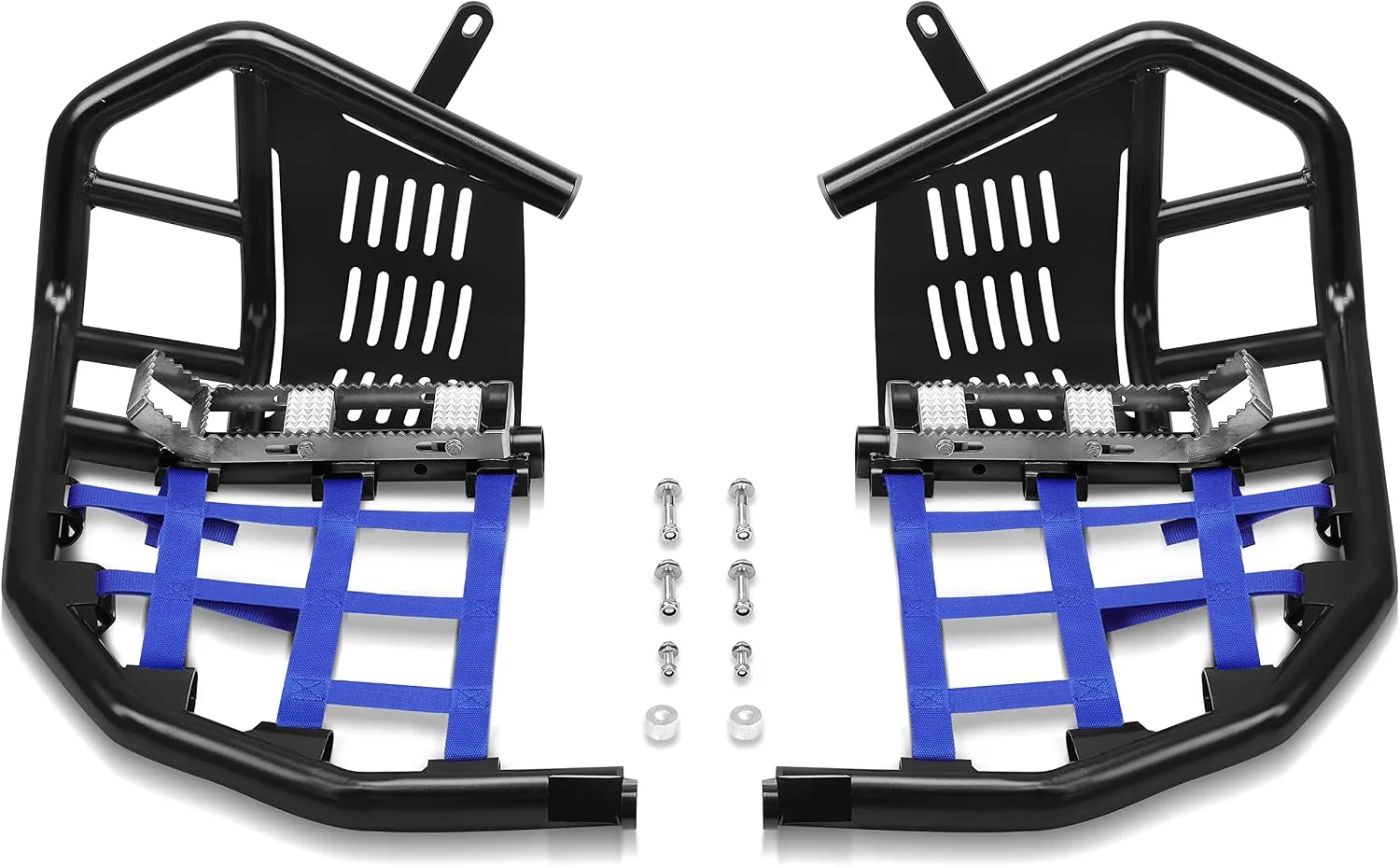 Nerf Bars Compatible with Yamaha Raptor 700 / 700R YFM 2006 and up (Blue) image 2