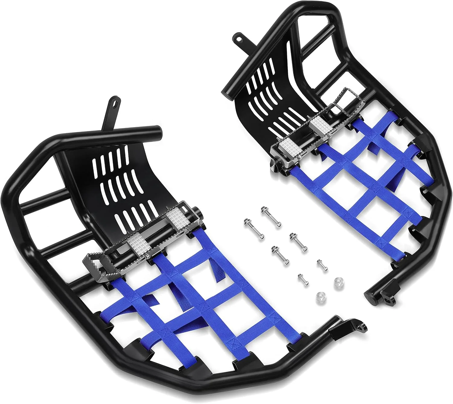 Nerf Bars Compatible with Yamaha Raptor 700 / 700R YFM 2006 and up (Blue) image 4
