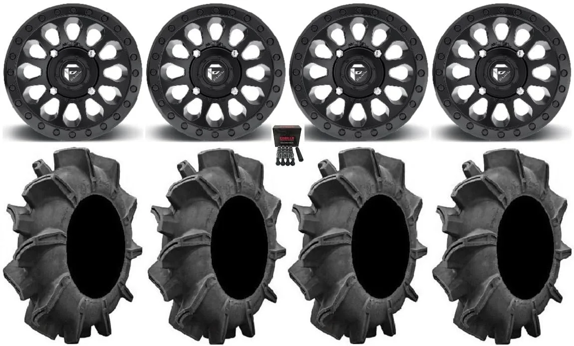 Fuel Vector 14x7 ATV/UTV Wheel and Tire Bundle 105157+32A11