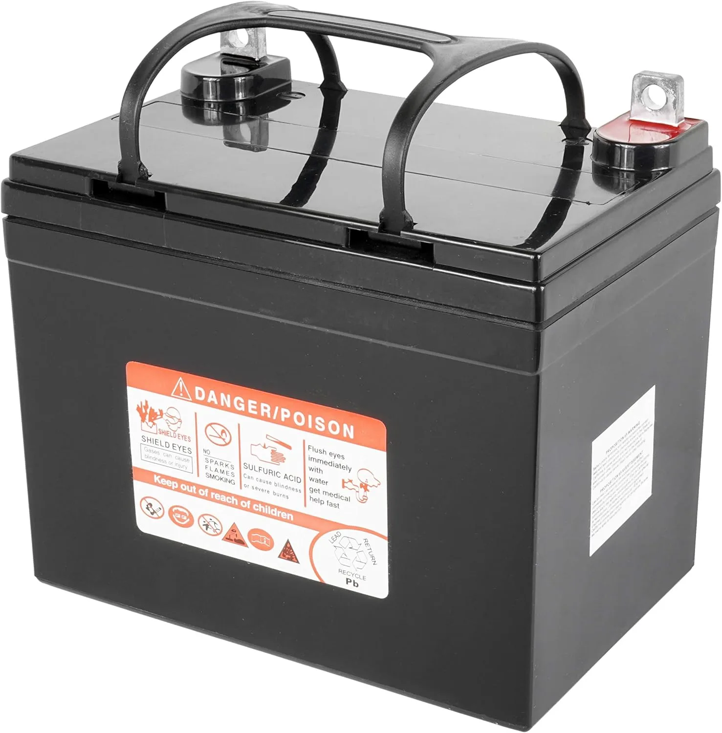 Caltric BA133/11 12V AGM Battery for Kawasaki and Yamaha Powersports image 3