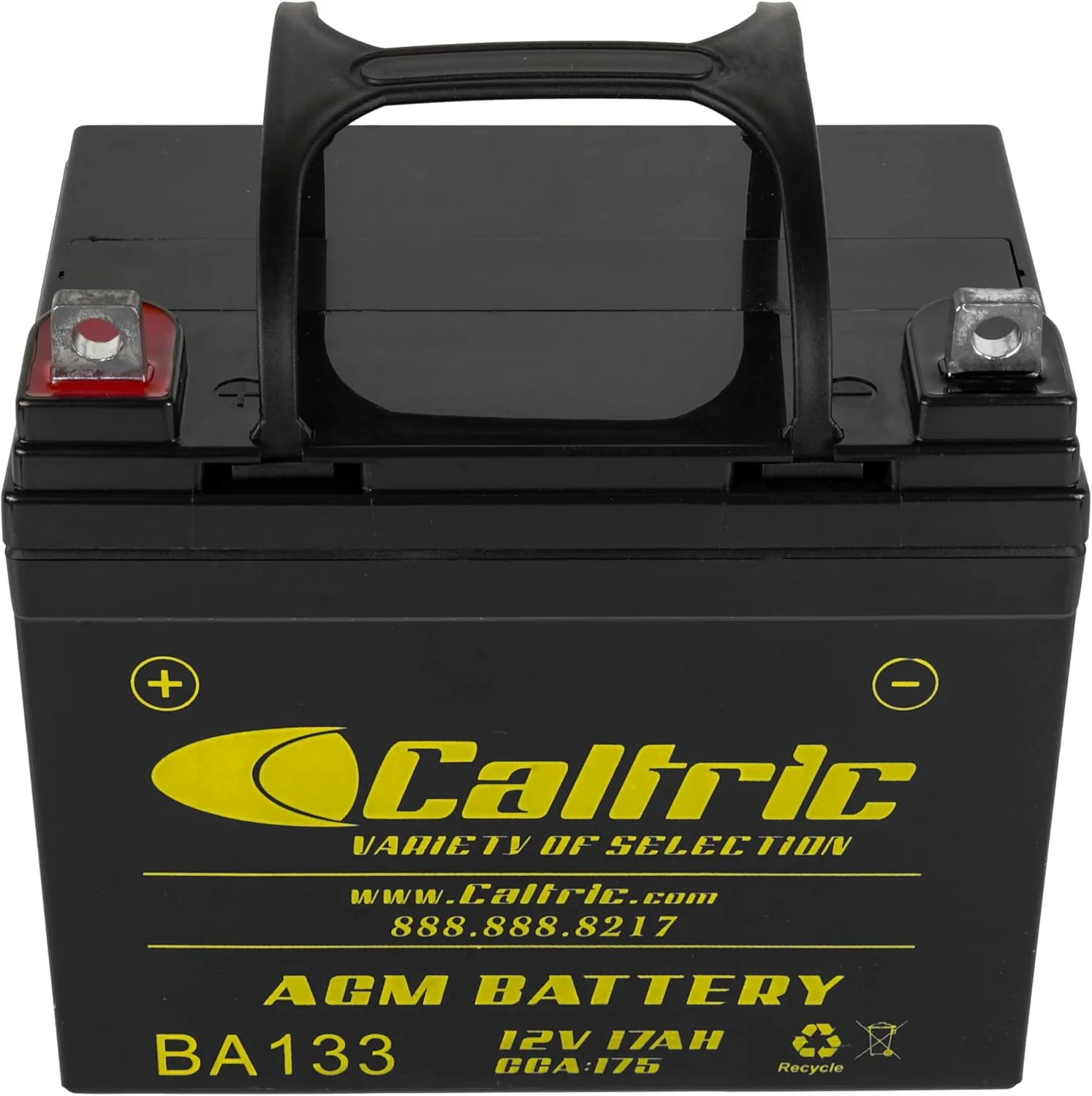 Caltric BA133/11 12V AGM Battery for Kawasaki and Yamaha Powersports image 4