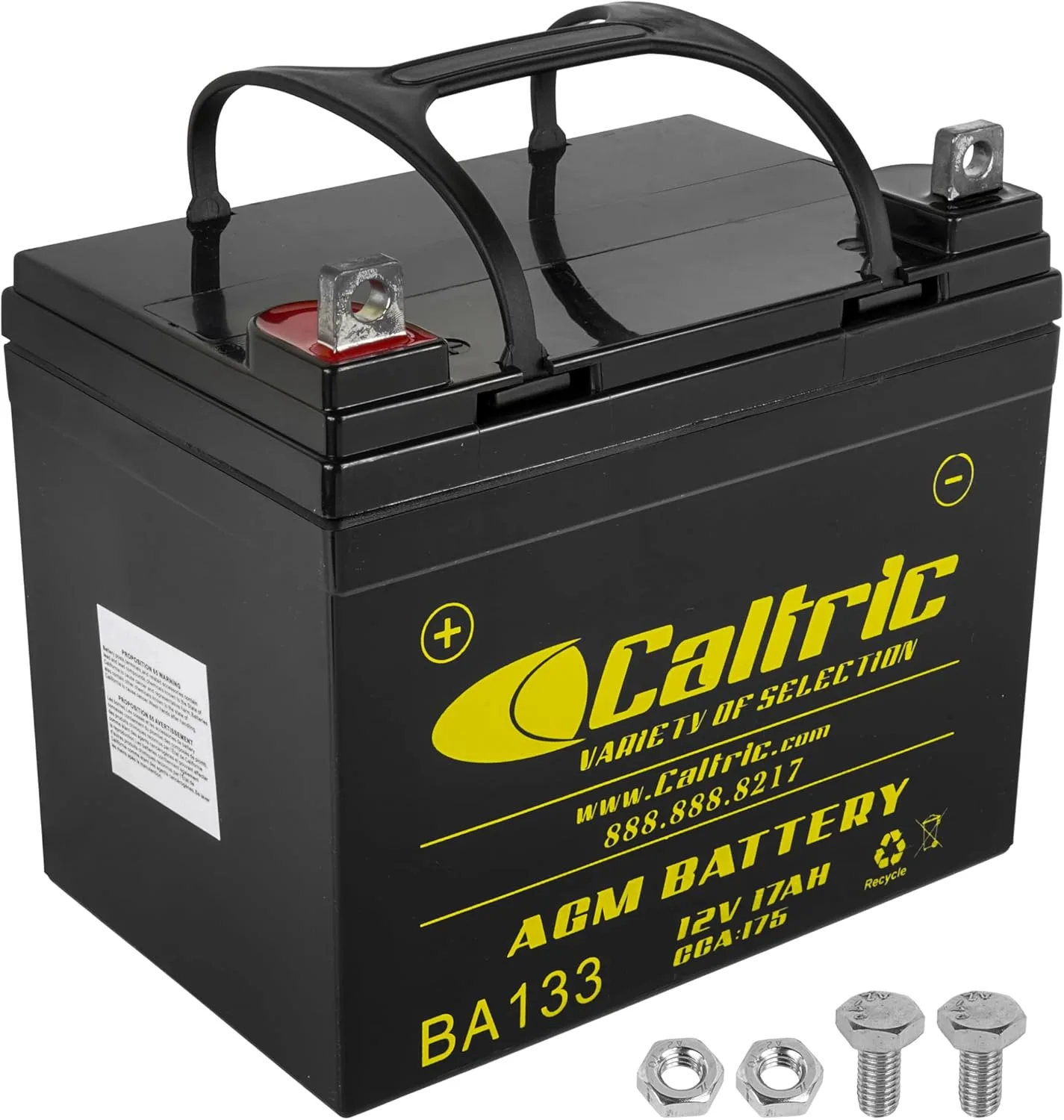Caltric BA133/11 12V AGM Battery for Kawasaki and Yamaha Powersports