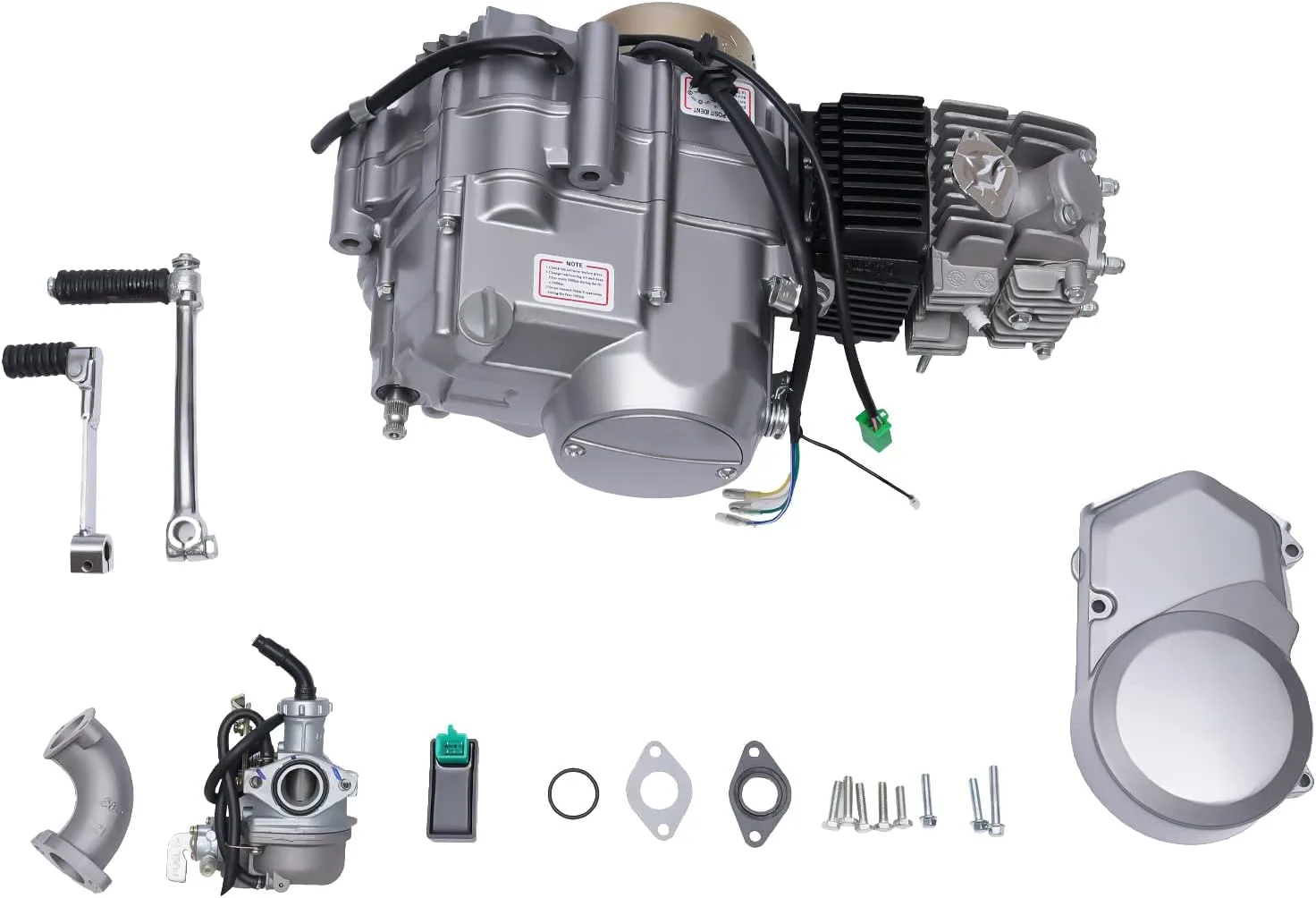 LIAPDG 125cc 4-Stroke Engine Kit ARR567 for Honda CRF50 and Listed Models