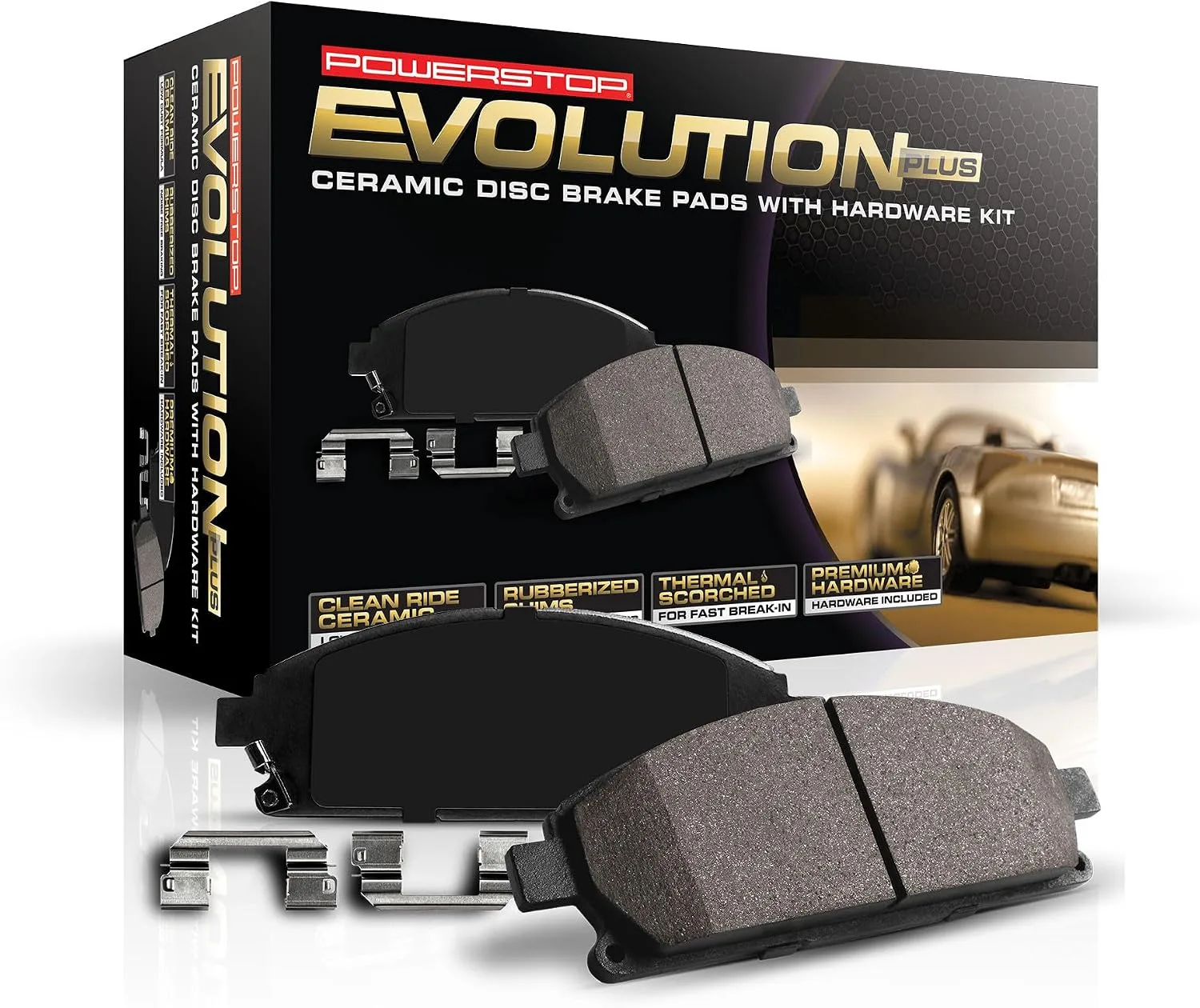 PowerStop Z17 Front Ceramic Brake Pad Set 17-908
