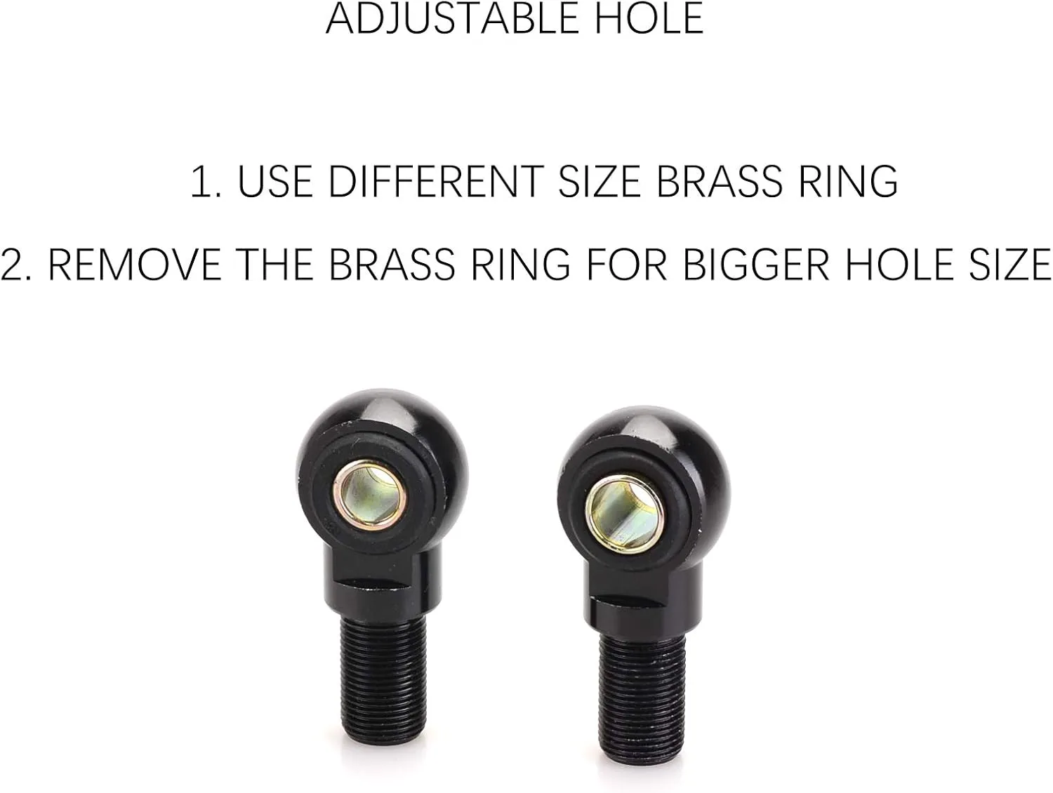 Mallofusa 45MU063 340 mm Rear Motorcycle Shock Absorbers, Pair image 4