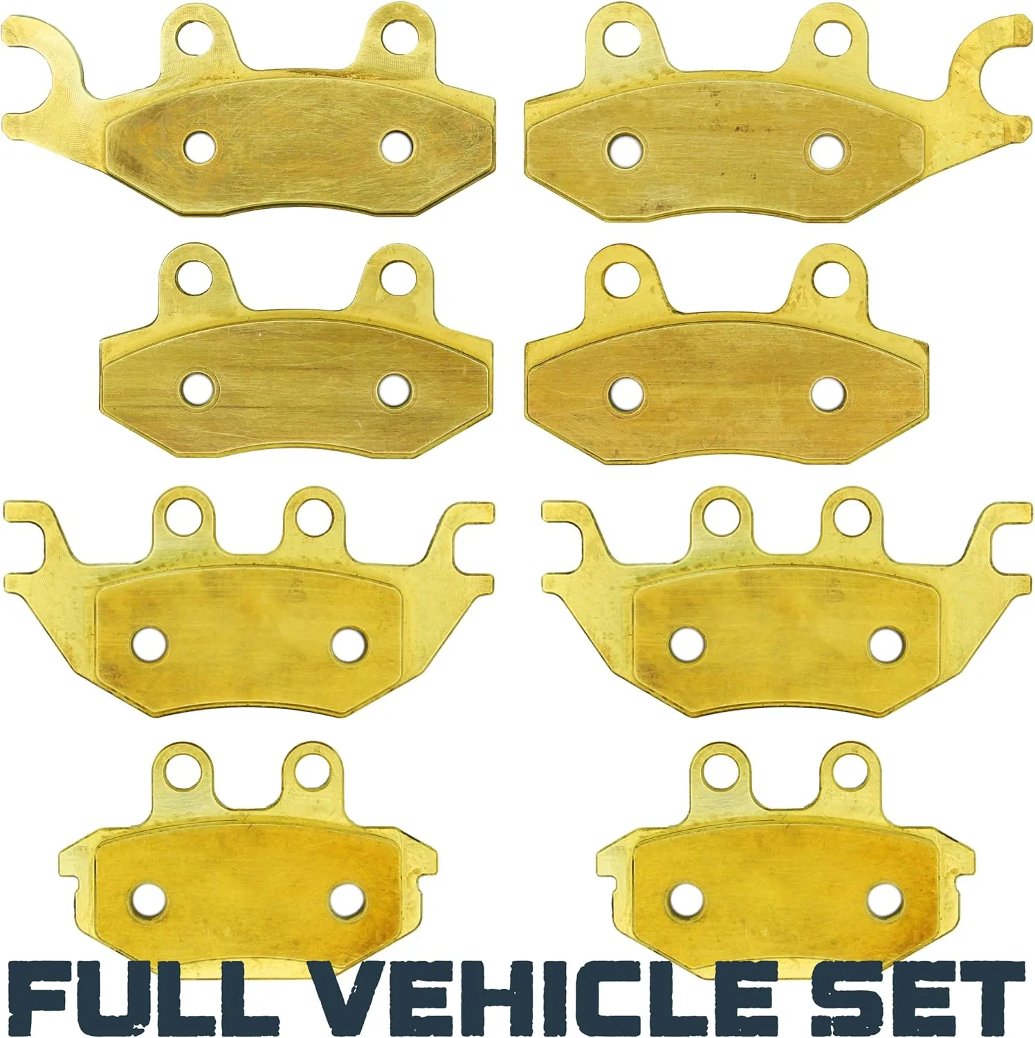 Traild Brass Brake Pads for Kawasaki Mule 2015-2027 Front & Rear image 3
