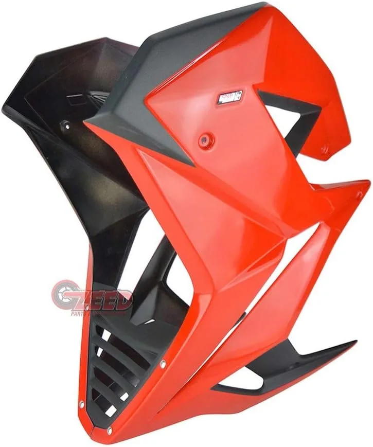 Aodonly Racing Red Belly Pan Fairing Side Panel for Honda Grom MSX125 SF 2016-2020