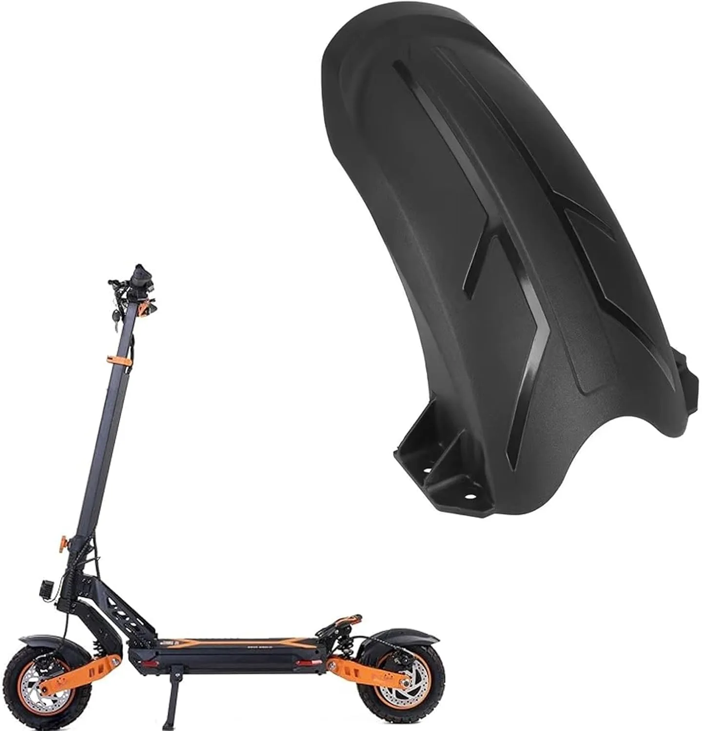 QWDRHen Rear Fender for Kukirin G2 Max Electric Scooter - QWDRHen-Z2941
