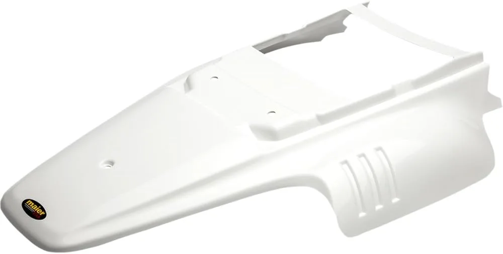 Maier 185001 White Replacement Rear Fender for TW200