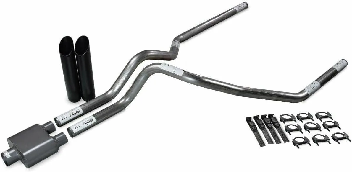 Truck Exhaust Kits 2.5-Inch Dual Exhaust System S25FF0506FS1BW18RE0