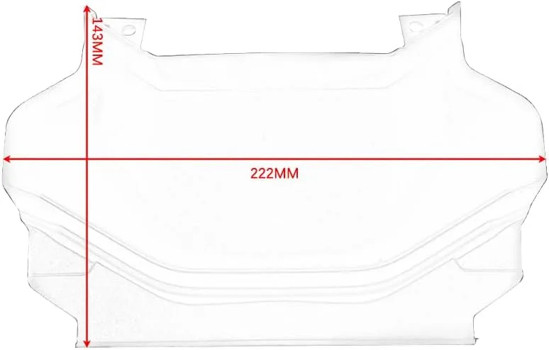 Mzmotpv Rear Tail Seat Fairing Kit for Yamaha MT-07 FZ-07 2014-2017 image 4