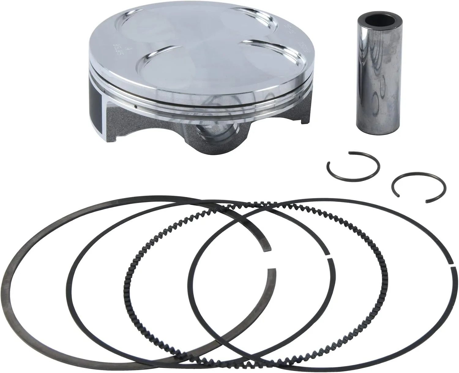 Vertex VTKTC22900A-2 Top End Piston Kit for Honda CRF 450 R 2007-2008 image 3