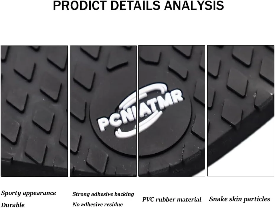 PCNIATMR Tank Traction Pad Set for Kawasaki Ninja 250/300 2008–2018 image 4
