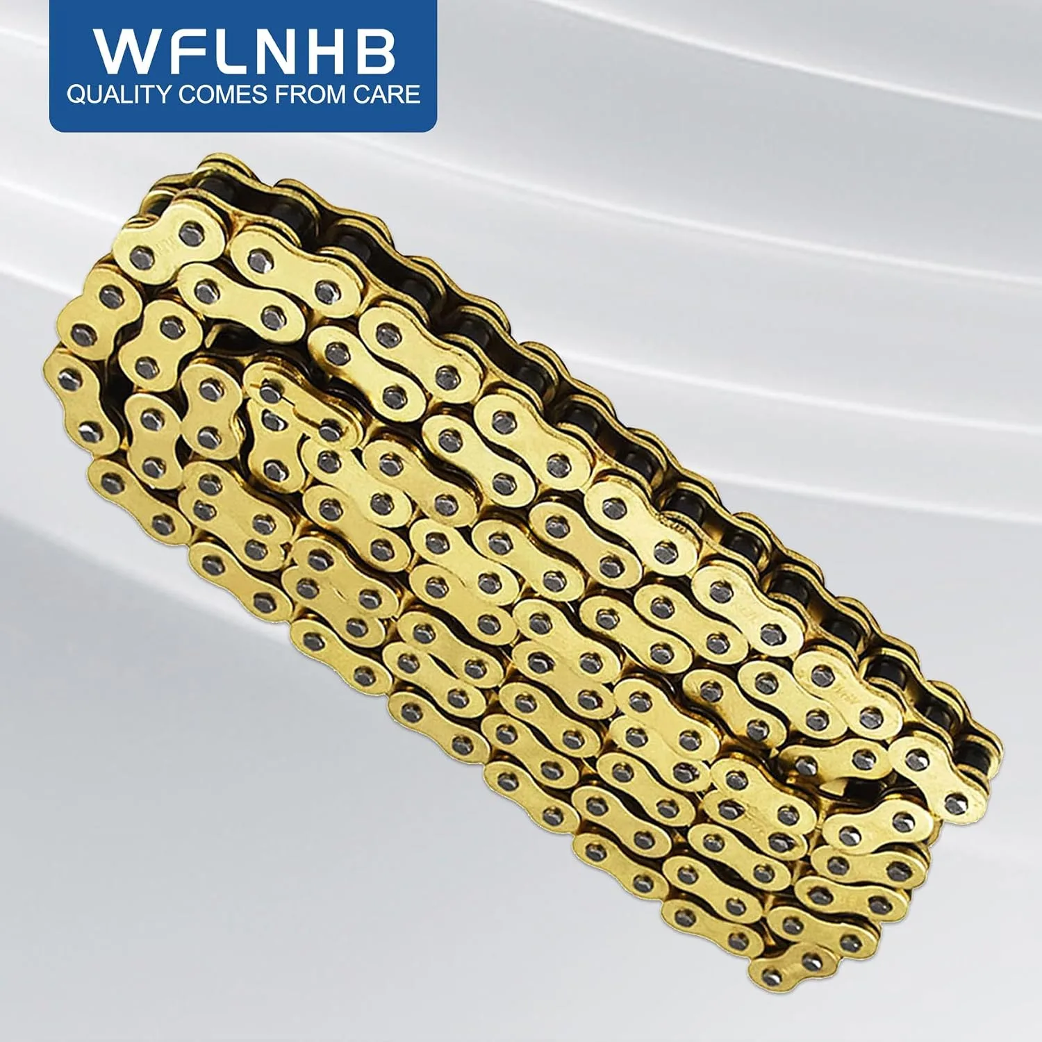 WFLNHB 525 O-Ring Motorcycle Drive Chain, 120 Links image 2