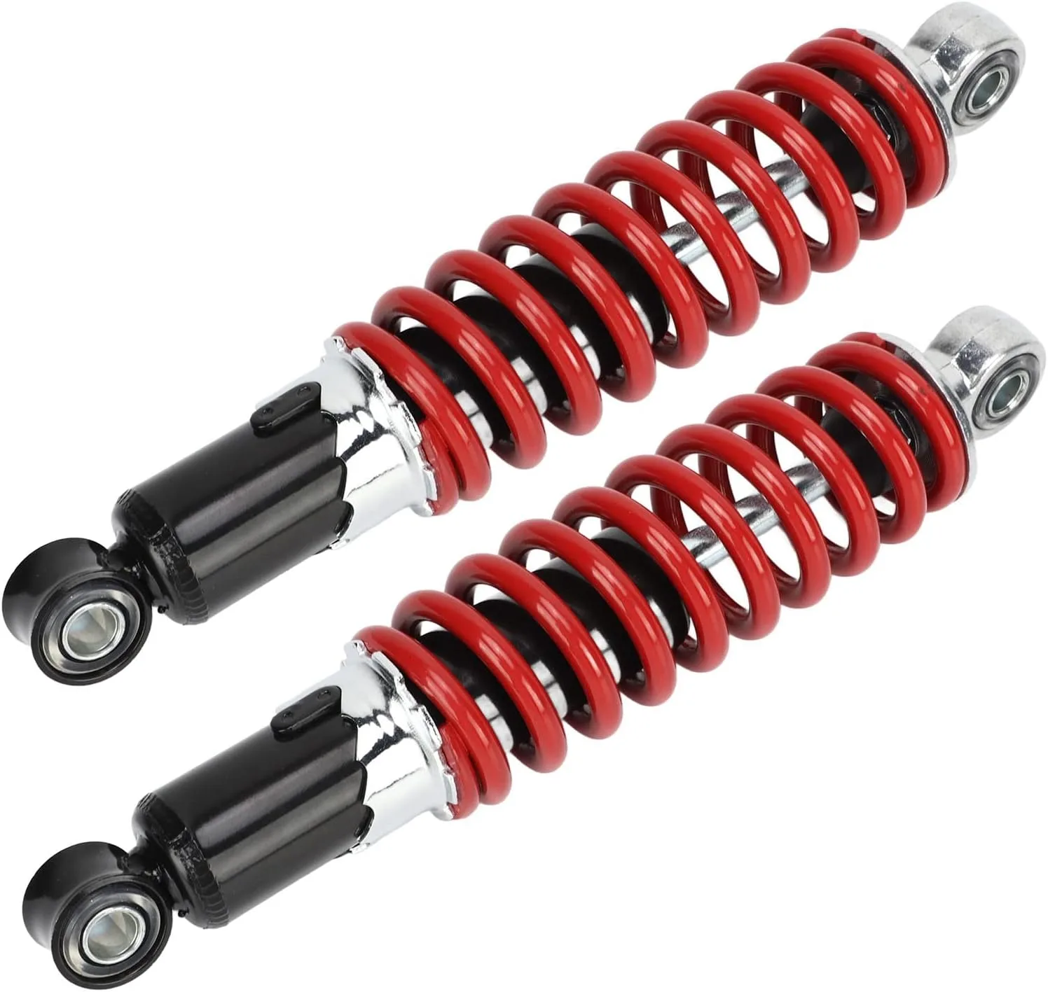 Generic Adjustable Rear Shock Absorber Pair 250mm, 10mm Mount