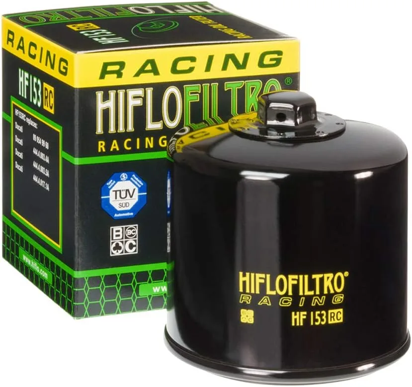 Hiflofiltro HF153RC-2 Black RC Racing Oil Filter 2-Pack