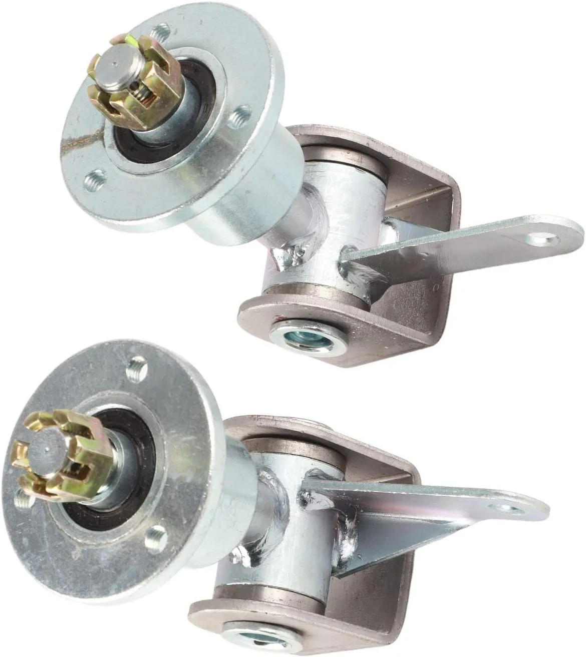 Qiilu 3-Lug Front Wheel Hub, 17 mm, 3-Stud Flange image 2