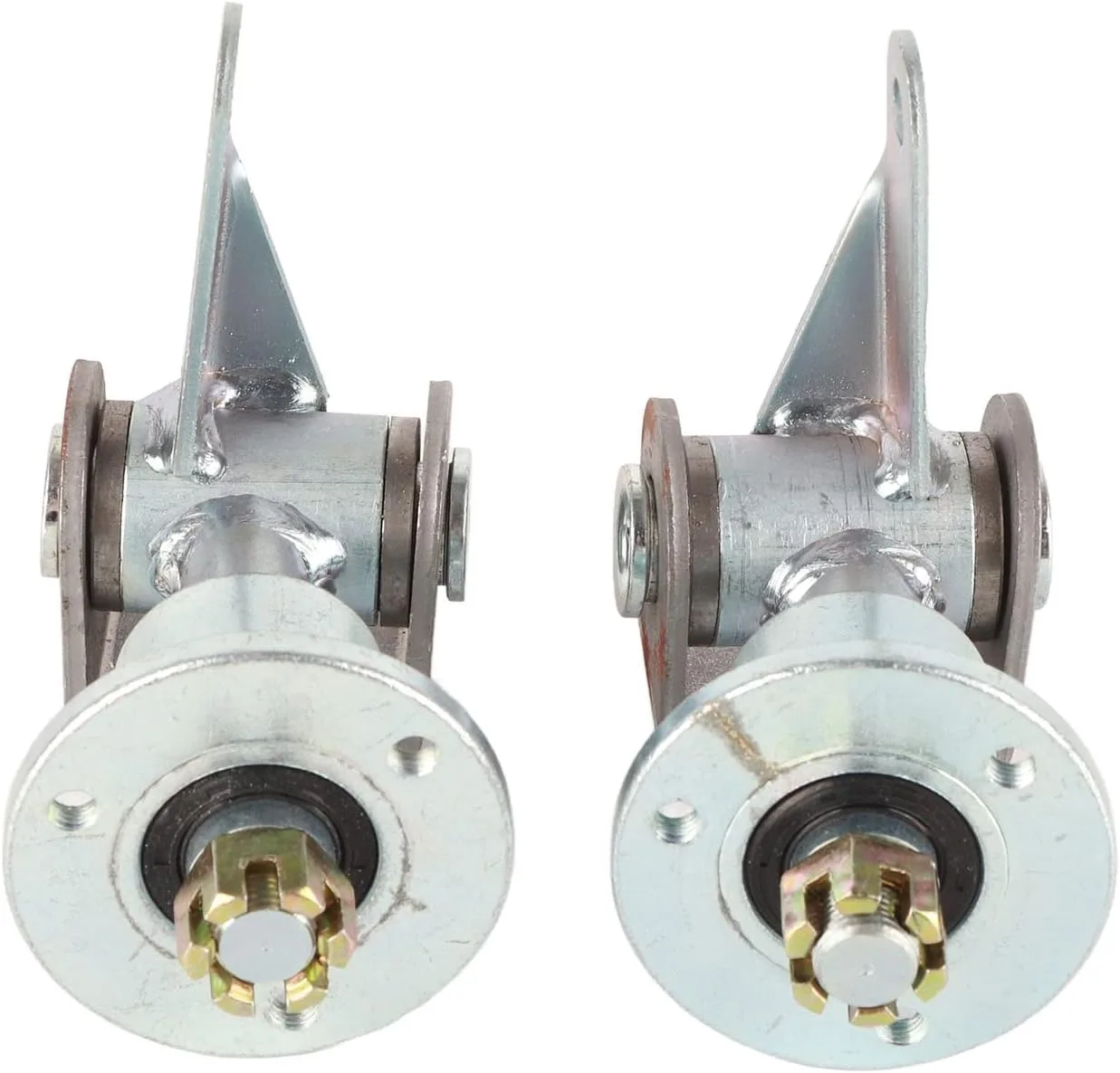 Qiilu 3-Lug Front Wheel Hub, 17 mm, 3-Stud Flange image 4