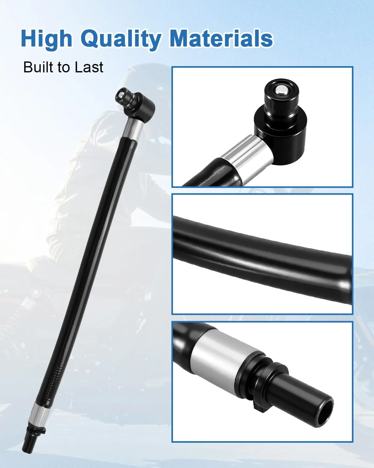QAGGUM Fuel Line Hose for Harley SuperLow, Nightster, Iron 883 and 1200 Custom image 2