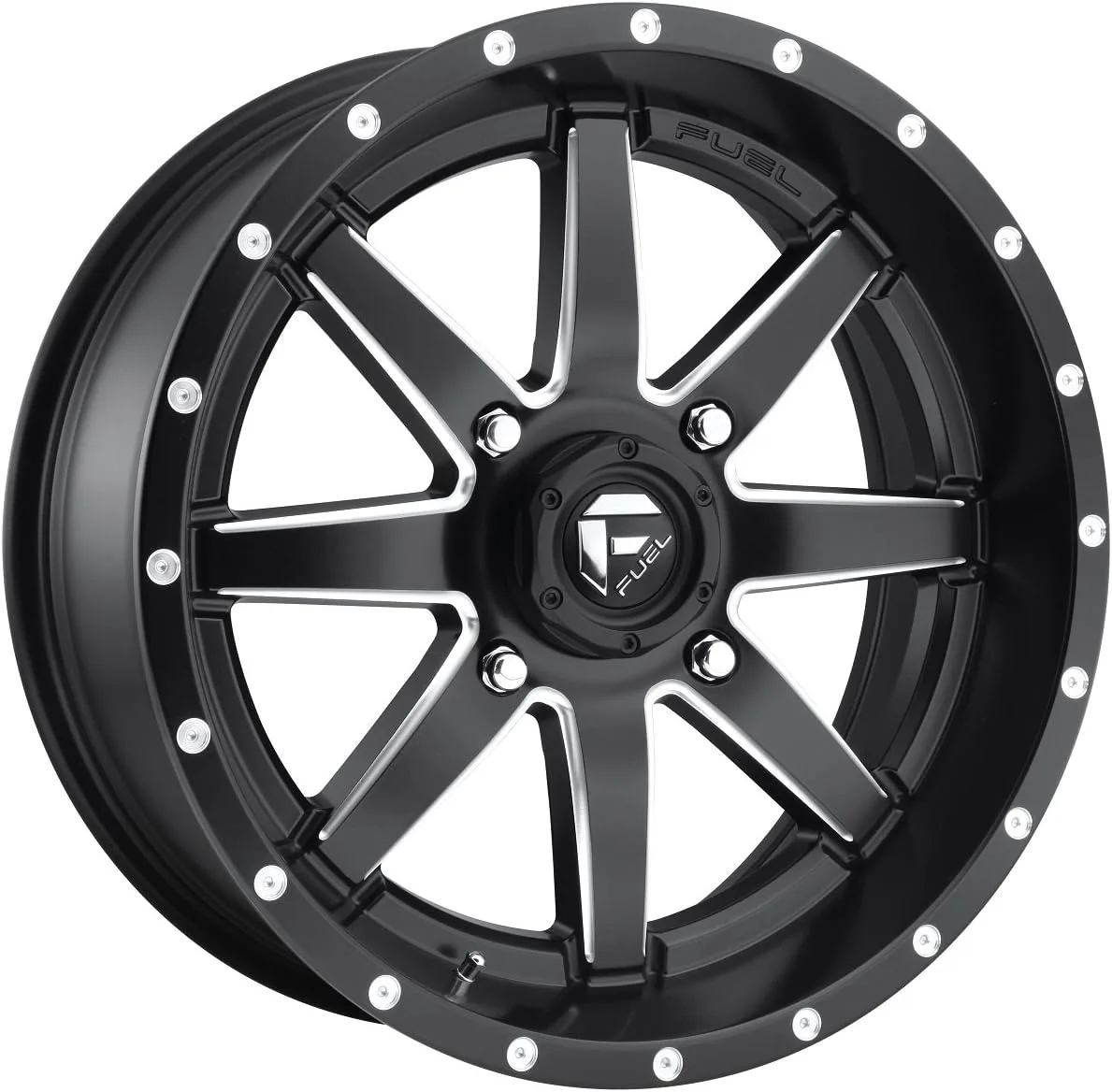Fuel Maverick 16x7 Wheels & EFX Moto MTC 30x10-16 Tire Bundle image 2