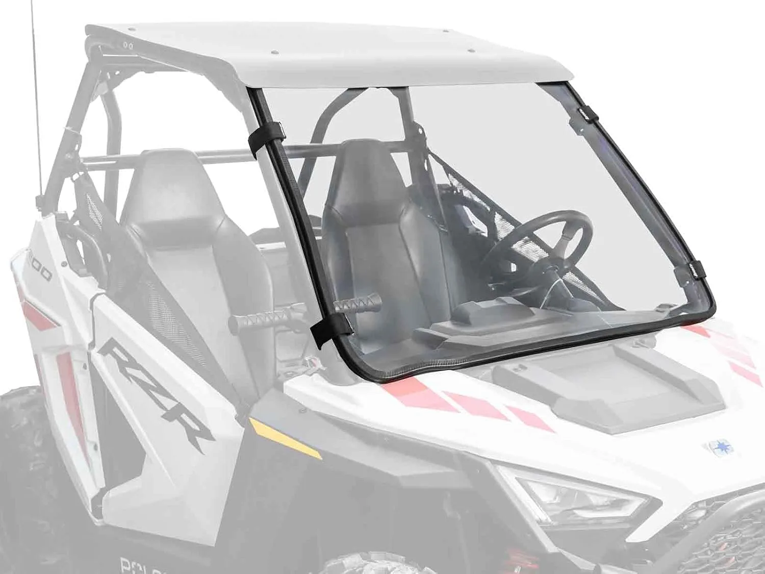 SuperATV Full Front Windshield for Polaris RZR 200 | WS-P-RZR200-75