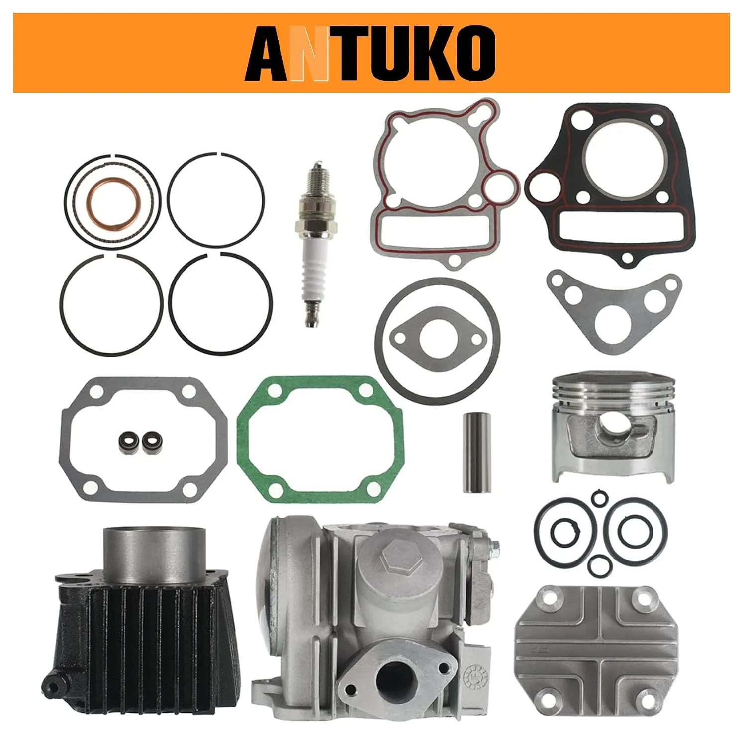 ANTUKO 47 mm Cylinder Head Piston Gasket Top-End Kit QDA-940242-317464-1ANT image 4
