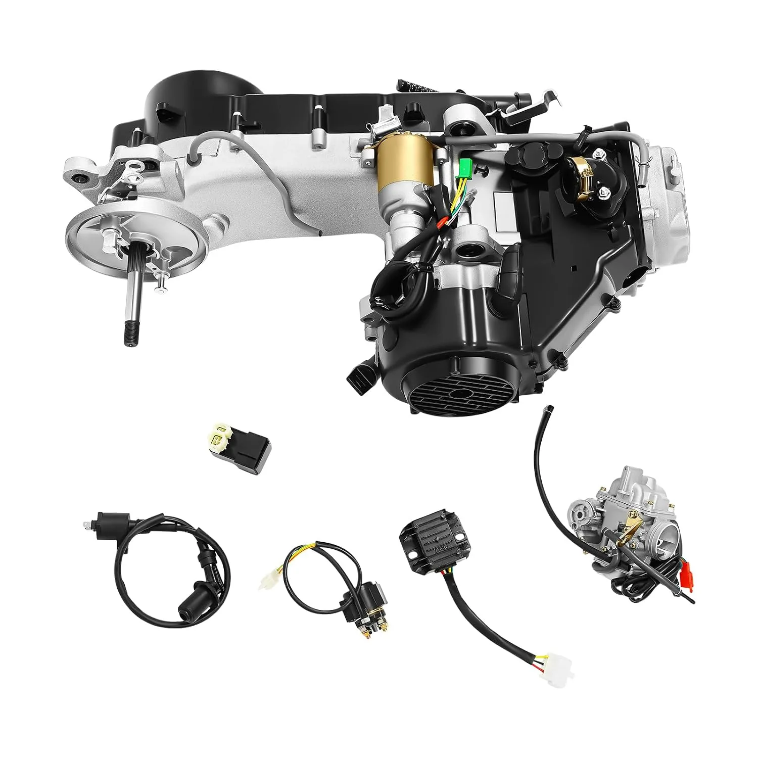 njxbrek 150cc GY6 4-Stroke Engine Motor BIV0020