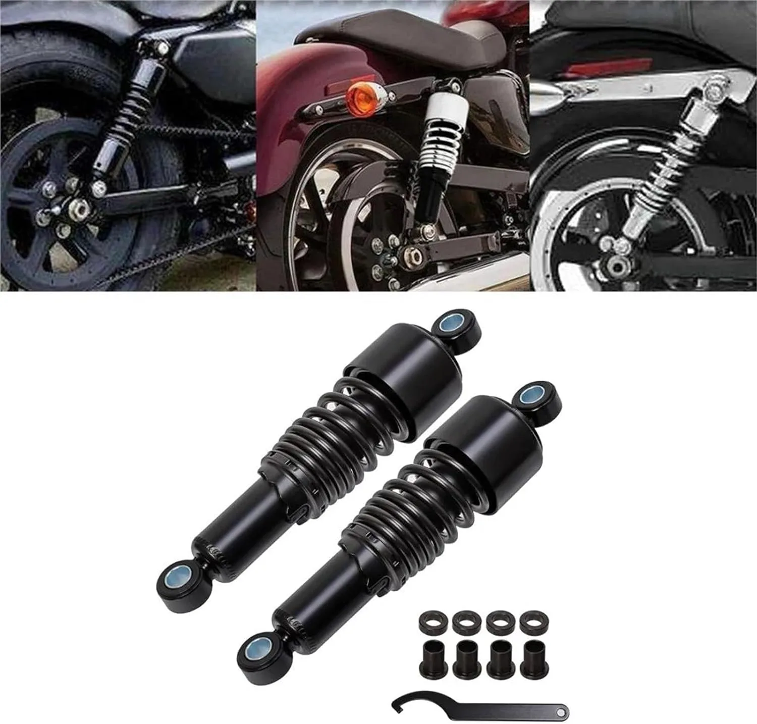 Universal 267mm Rear Motorcycle Shock Absorber 4953268242575 image 2