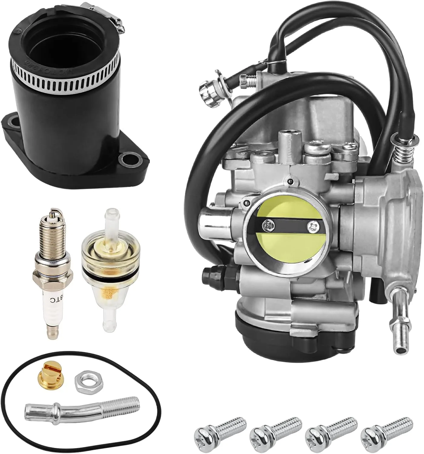 neivilu Carburetor for Yamaha Big Bear 400 YFM400 2000-2006 image 3