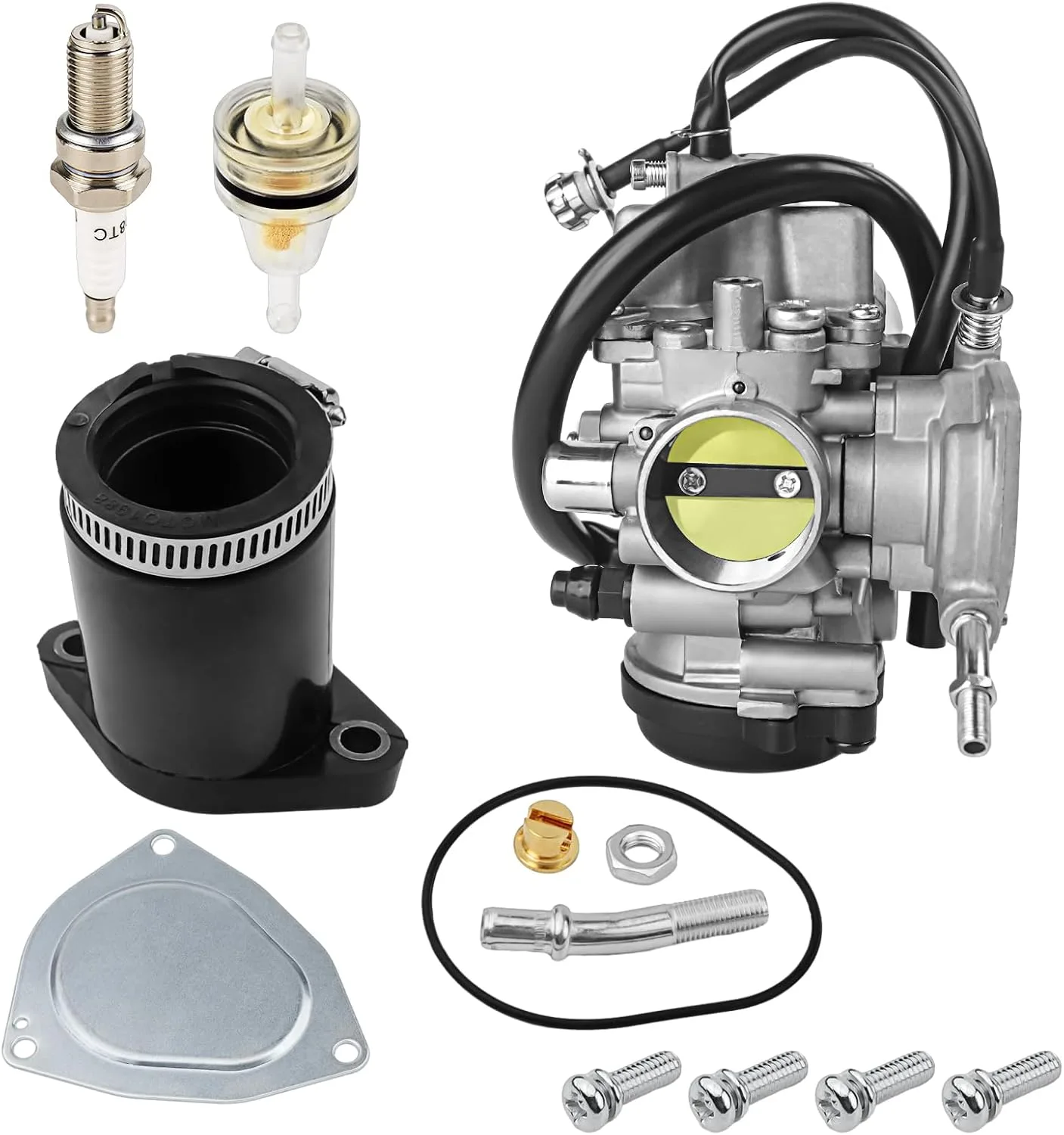 neivilu Carburetor for Yamaha Big Bear 400 YFM400 2000-2006