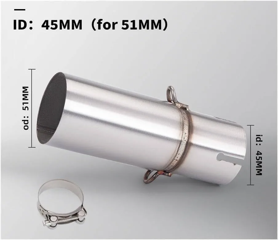 Generic Motorcycle Exhaust Muffler Pipe 6325165452179 image 2