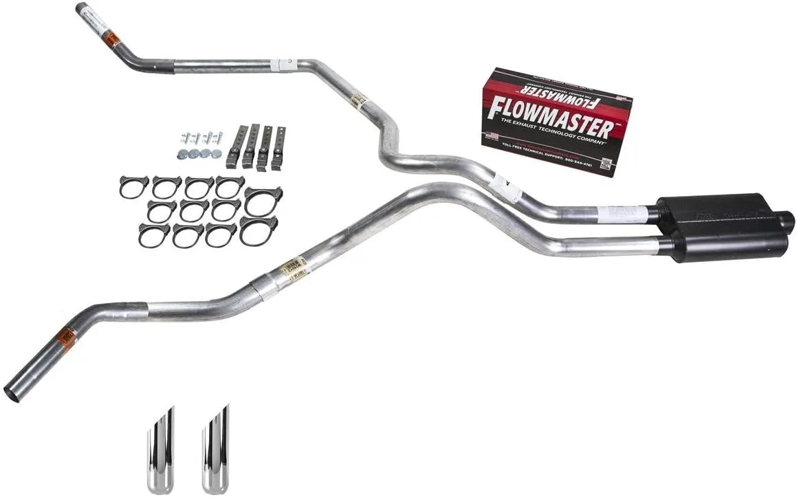 Truck Exhaust Kits Dual Exhaust Conversion Kit FF050612MF44SW12455