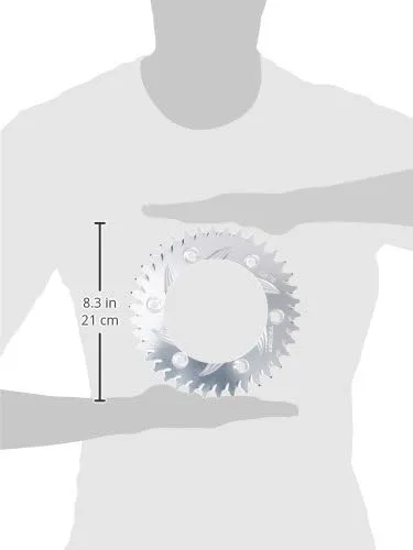 Vortex 436-38 Silver 38-Tooth Rear Sprocket image 2